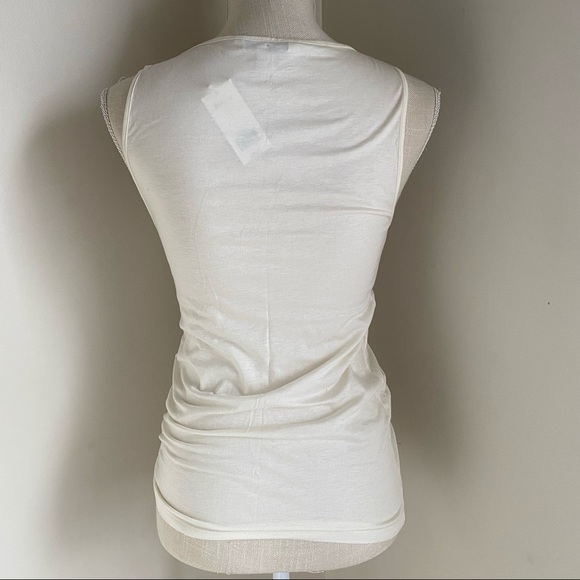 NWT BR Tank with Silk Trim at Neckline - Picture 7 of 14